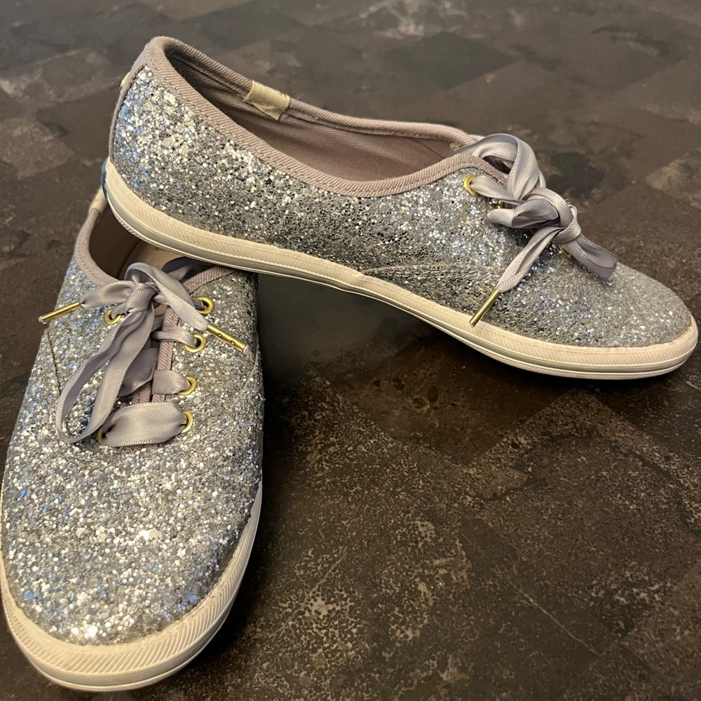 Kate Spade glitter Keds